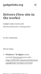 Mobile Screenshot of gadgetlabs.org