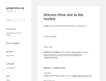 Tablet Screenshot of gadgetlabs.org